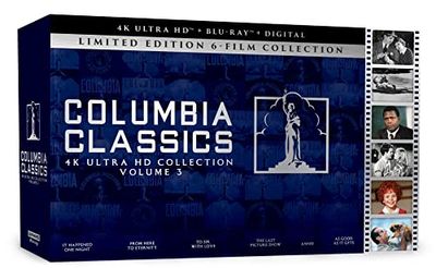 Columbia Classics 4K Ultra HD Collection Volume 3 (It Happened One Night / From Here to Eternity / To Sir, With Love / The Last Picture Show / Annie (1982) / As Good As It Gets) ? 4K Ultra HD + Blu-ray + Digital - 4K + Blu-ray + Digital