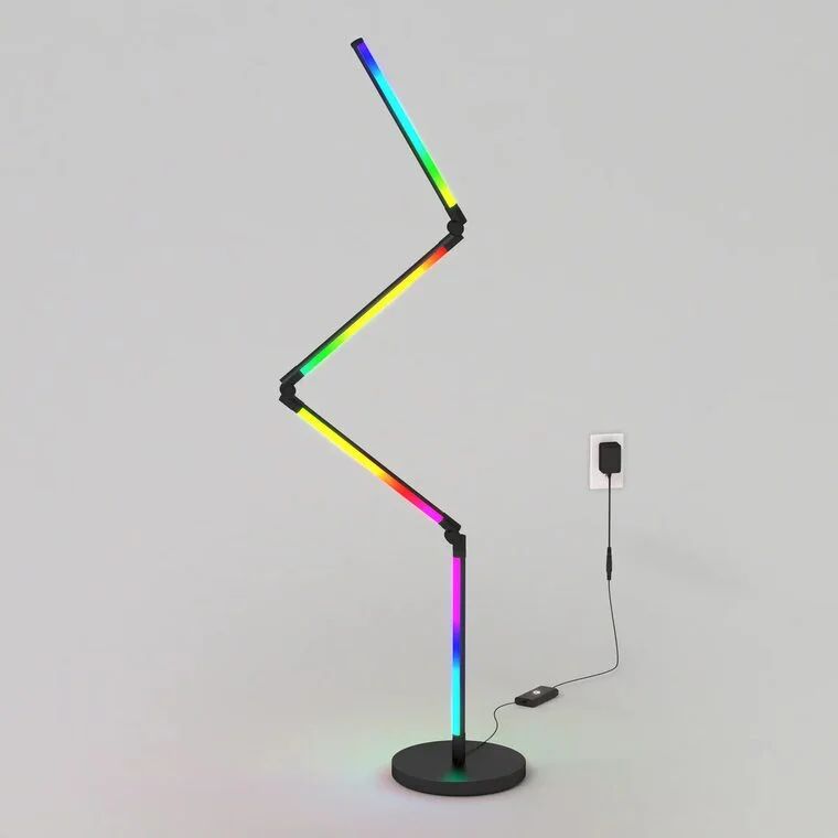 Amazon.ca: (ATL) Artika Fitch Smart Foldable RGB LED Gaming Floor Lamp - Adjustable/Multicolor