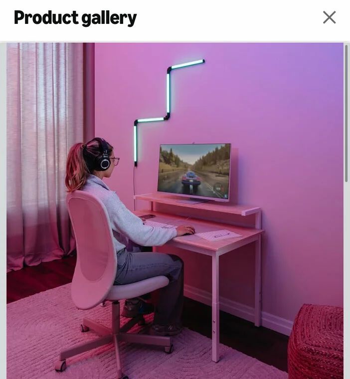 Amazon.ca: (ATL) Artika Fitch Smart Foldable RGB LED Gaming Floor Lamp - Adjustable/Multicolor