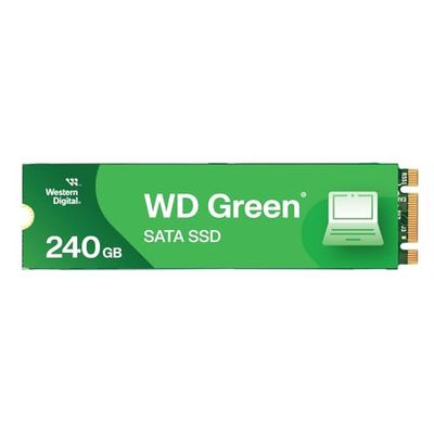 Western Digital 240GB WD Green SATA Internal Solid State Drive SSD - SATA III 6 Gb/s, M.2 2280, Up to 545 MB/s - WDS240G3G0B
