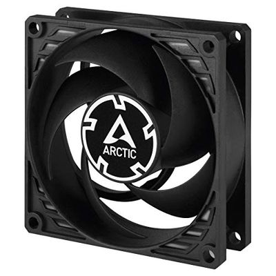 ARCTIC P8 Value Pack (5 Units) - 80 mm PC Case Fan, Pressure-optimised, 3000 RPM, Noise Level: 0.3 Sone, Airflow: 23.4 CFM, Fluid Dynamic Bearing