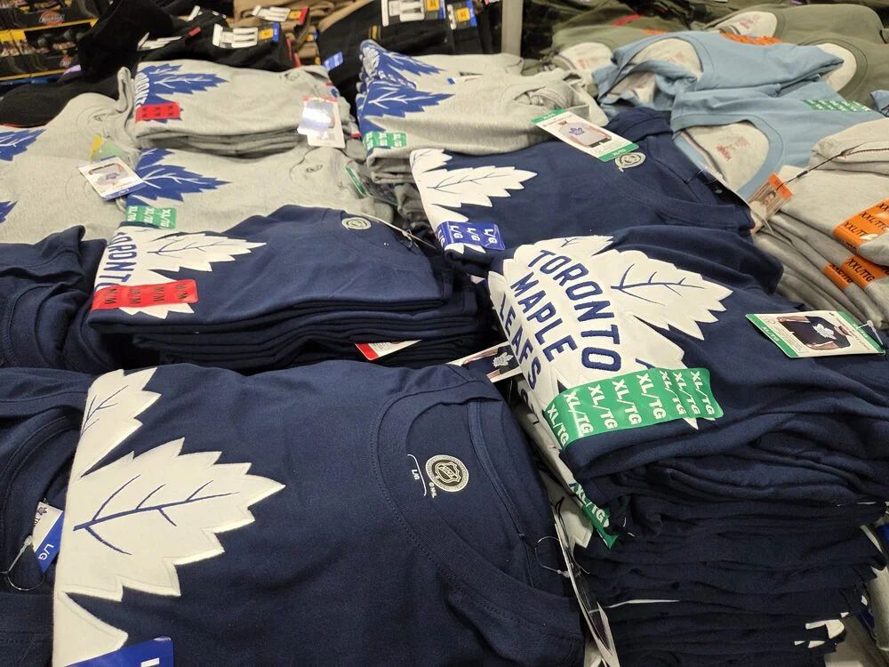 Costco: Toronto Maple Leafs T-shirt. Embroidered - $16.99