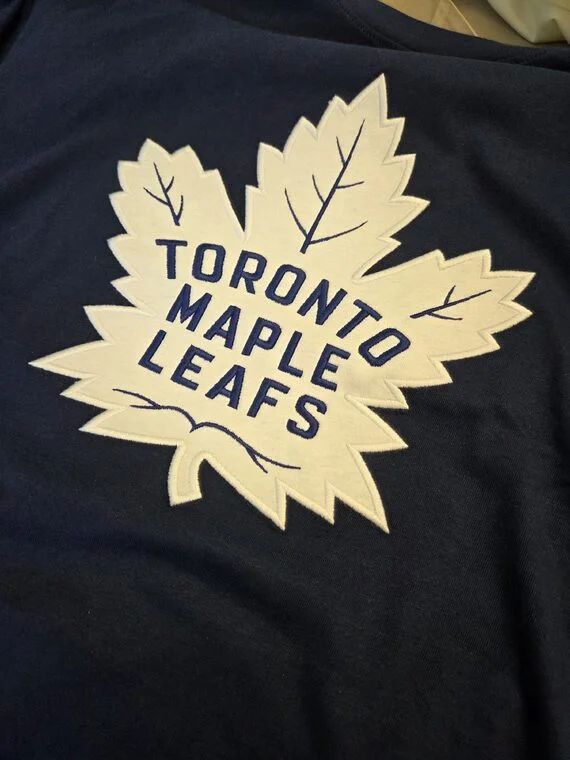 Costco: Toronto Maple Leafs T-shirt. Embroidered - $16.99