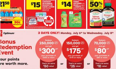 Real Canadian Superstore Ontario: Bonus Redemption July 6th – 8th