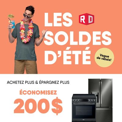 Meubles RD Flyer July 6 to 12