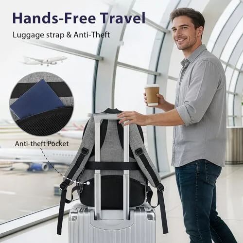 Amazon.ca: Amazon Deal: $32.29 17” Travel Laptop Backpack (Reg $49.99)