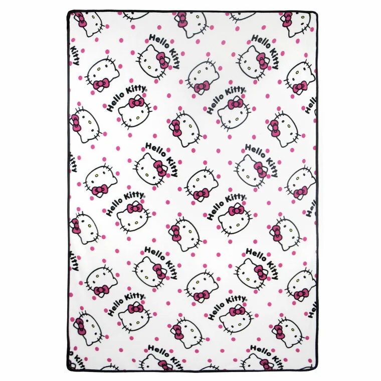 Walmart: Hello Kitty "Flip Flop" Blanket $7.00 (reg. $36.94)