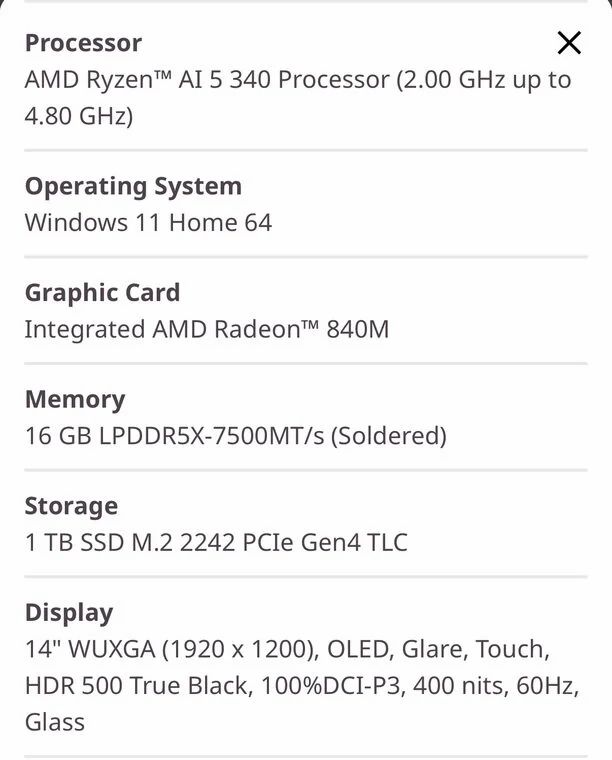 Best Buy: Lenovo Yoga 7 2-in-1 Laptop 14 inch AI 5 340 $999