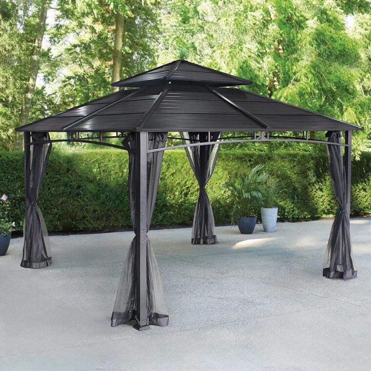 Walmart: Hometrends 12 ft. x 12 ft. Hardtop Gazebo $649 (reg. $1298)
