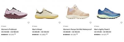 Merrell Canada Summer Sale: Save up to 40% Off Select Styles + Deals
