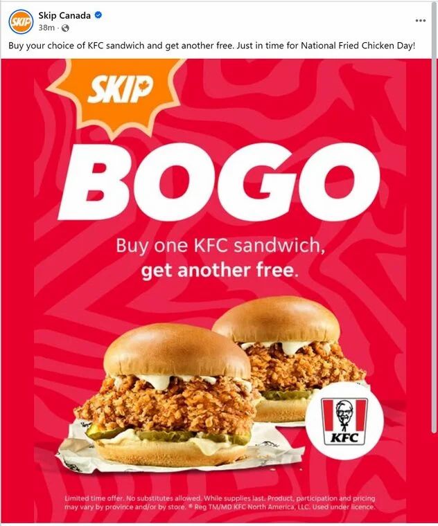 National Fried Chicken Day deals (July 6+)