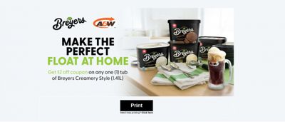 WebSaver Canada: Save $2 on Breyers Creamery Style