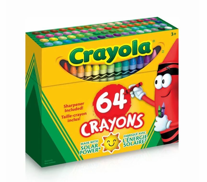 Walmart: Crayola Crayons, 64 Count or Crayola Washable Super Tips Markers, 20 Count $2.00 (reg. $4.77 - $6.27)