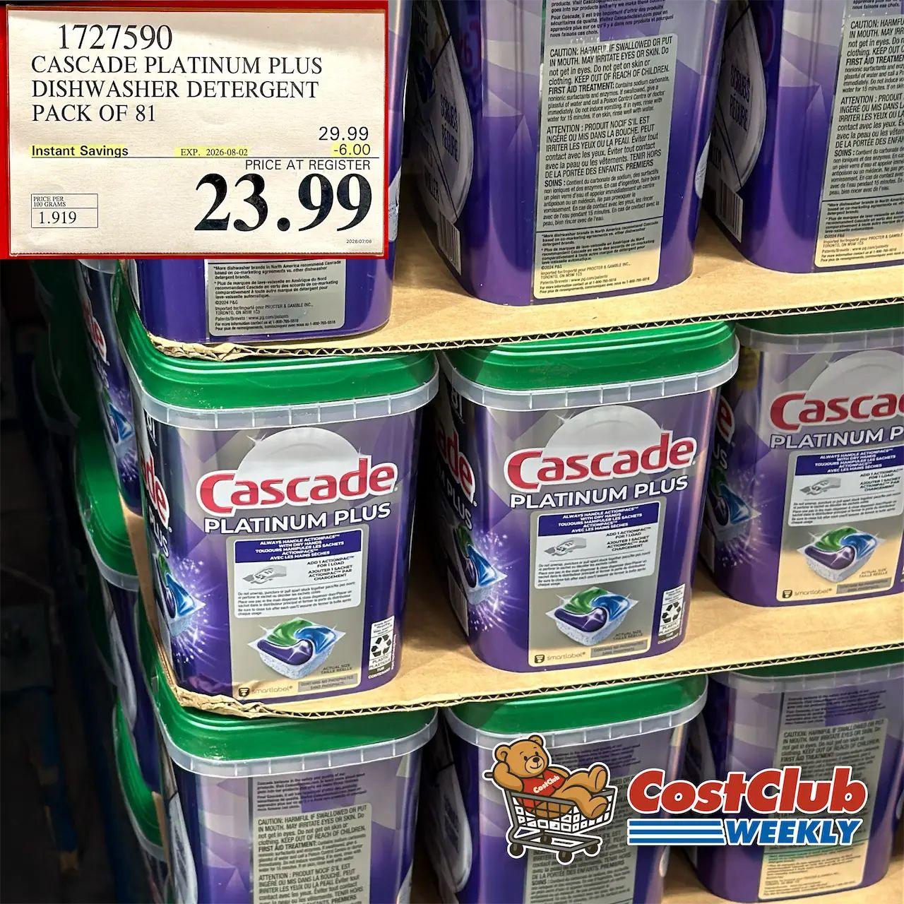 Costco Canada West (BC, AB, SK, MB) | Weekly Price Drop Report | Jul 6 - 12 | 343 pics | 2026 Week #28