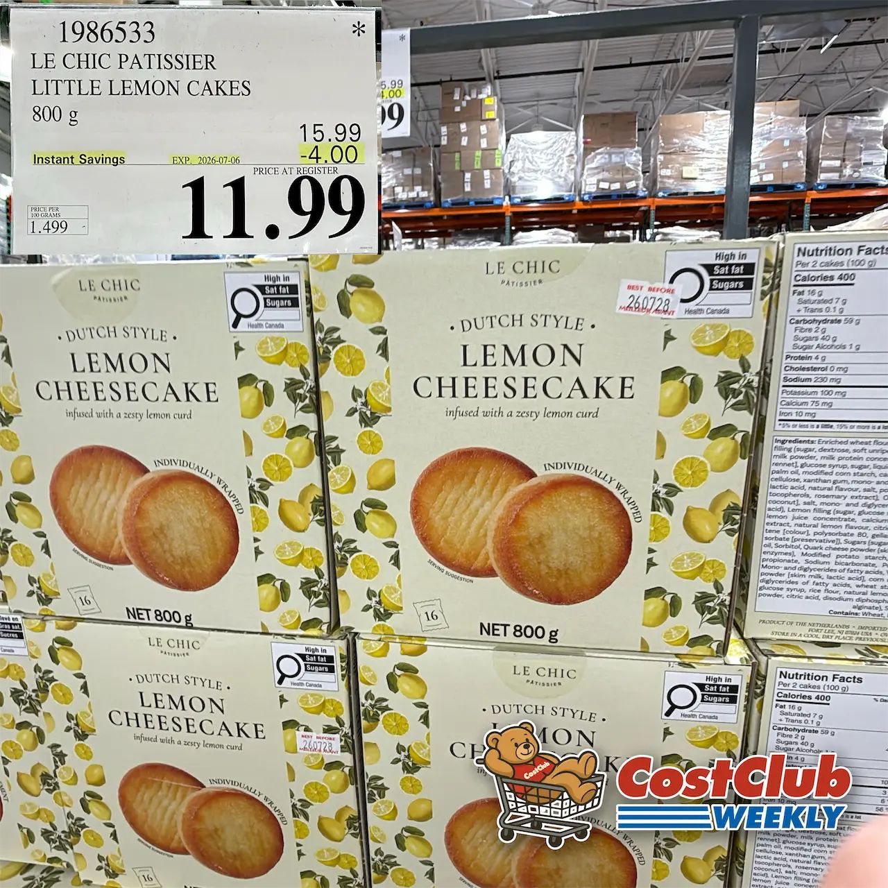 Costco Canada West (BC, AB, SK, MB) | Weekly Price Drop Report | Jul 6 - 12 | 343 pics | 2026 Week #28