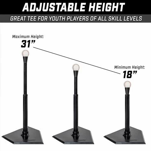 Amazon.ca: GoSports Baseball & Softball Batting Tee $19.53