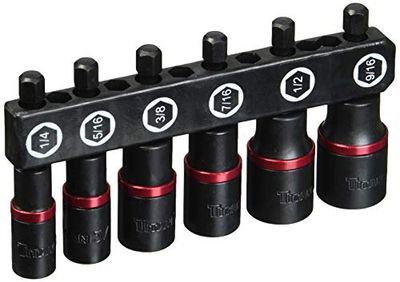 Titan 15222 SAE Nut Driver Set, 6-Piece