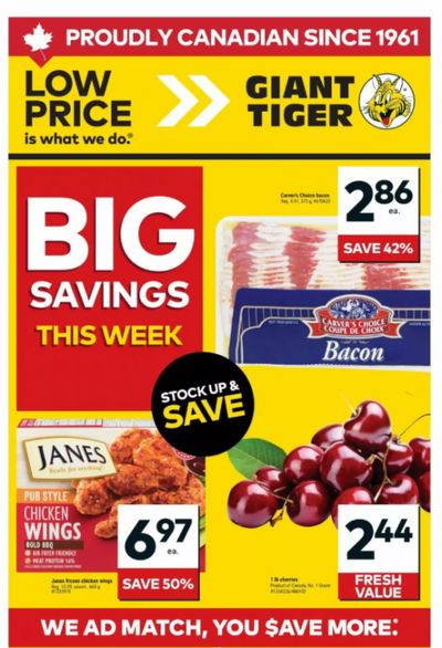 Giant Tiger Canada Flyer Deals July 8th – 14th