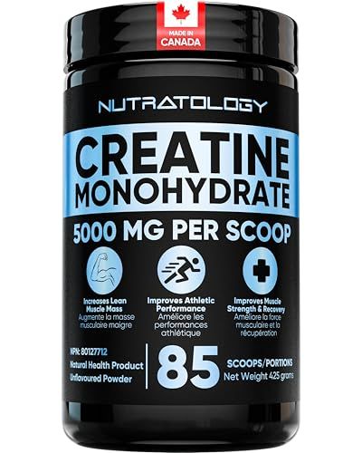[Prime Day] Jacked Factory Creatine Monohydrate Powder 425g Unflavoured - (30%off)