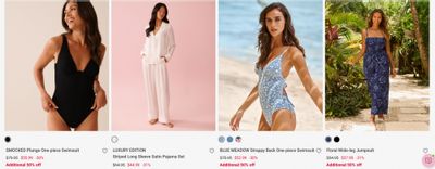 La Vie en Rose Canada Summer Sale: up to 50% off + Extra 50% off Select Items