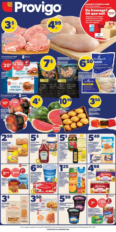 Provigo Flyer July 9 to 15