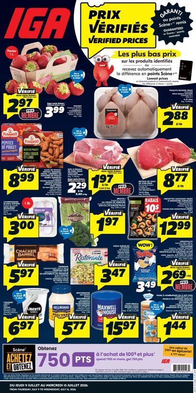 IGA (QC) Flyer July 9 to 15
