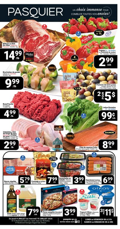 Pasquier Flyer July 9 to 15
