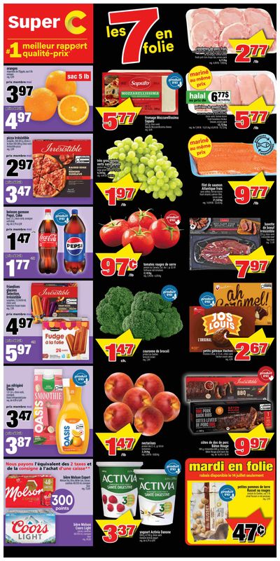 Super C Flyer July 9 to 15