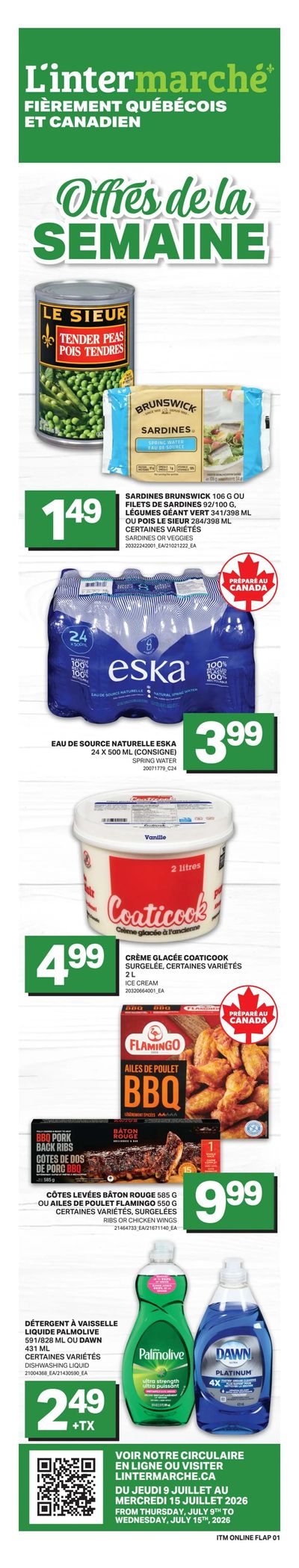L'inter Marche Flyer July 9 to 15