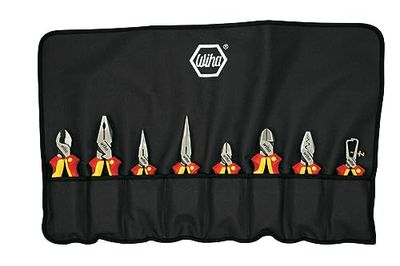 Insulated Industrial Pliers & Cutters Set, 8 Piece
