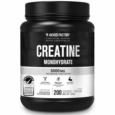 Amazon.ca: Jacked Factory Creatine Monohydrate Powder 1000g (Canadian)