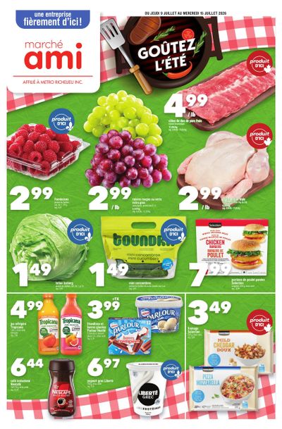 Marche Ami Flyer July 9 to 15