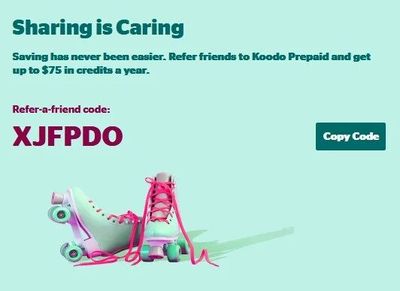 Koodo: $159/Year (approx. $13.25/mo) - 40GB 4G Data, Unlimited Canada-Wide Talk & Int. Text