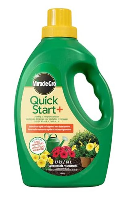 Miracle-Gro Quick Start + Planting & Transplant Solution 5-15-5 1.4L
