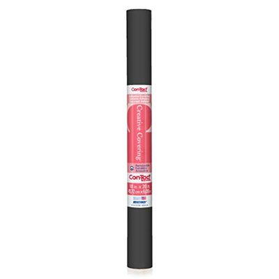 Con-Tact Brand 18-Inchx9-Feet Creative Covering Self-Adhesive Shelf Liner, Black