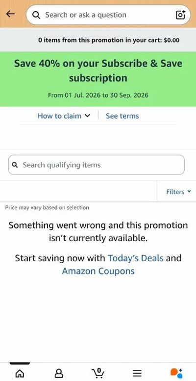 Amazon.ca: Amazon - KIND Granola / Snack Bars - 40% off w/ S&S