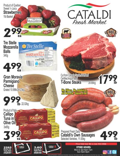 Cataldi Fresh Market Flyer July 8 to 14