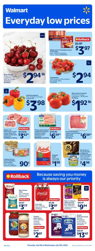 Walmart (ON) Flyer July 9 to 15