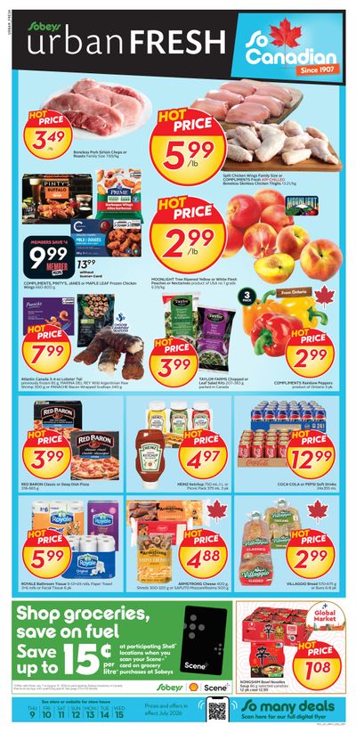 Sobeys Urban Fresh Flyer July 9 to 15