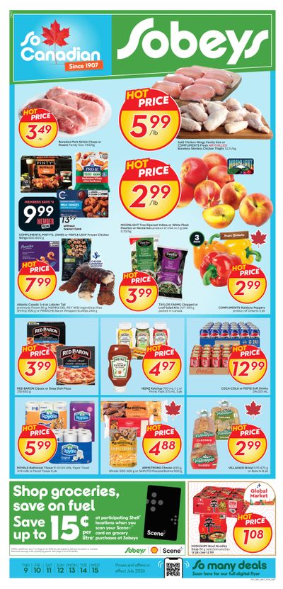 Sobeys (ON) Flyer July 9 to 15