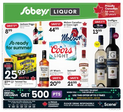 Sobeys (SK) SWCB Flyer July 9 to 15