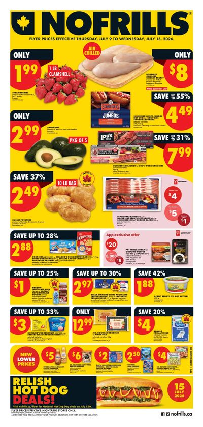 No Frills (ON) Flyer July 9 to 15