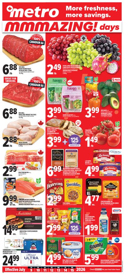 Metro (ON) Flyer July 9 to 15