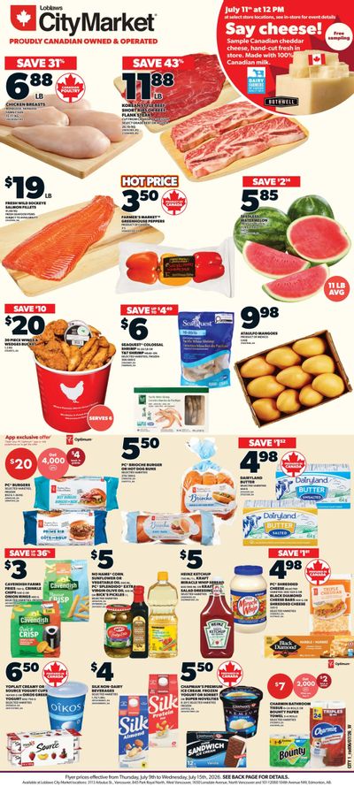Loblaws City Market (West) Flyer July 9 to 15