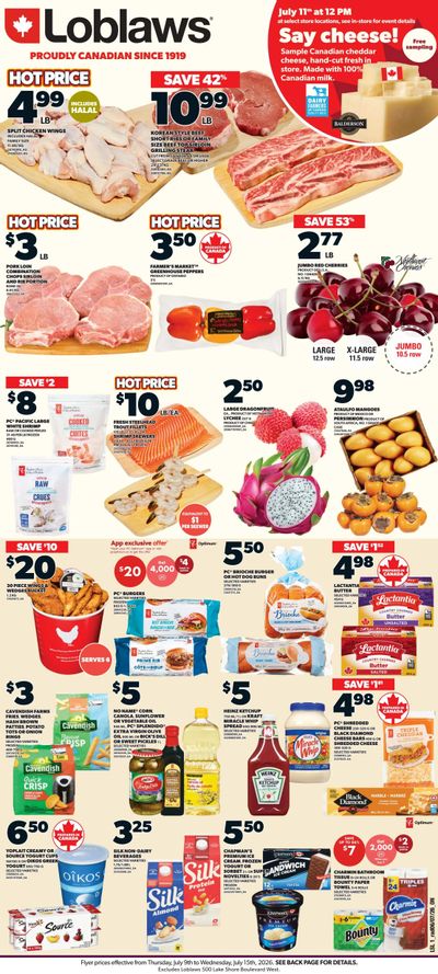 Loblaws (ON) Flyer July 9 to 15