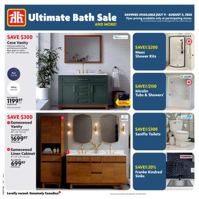 Home Hardware (BC) Flyer July 9 to August 5