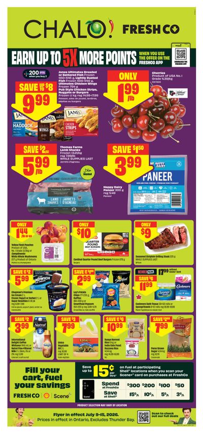 Chalo! FreshCo (ON) Flyer July 9 to 15