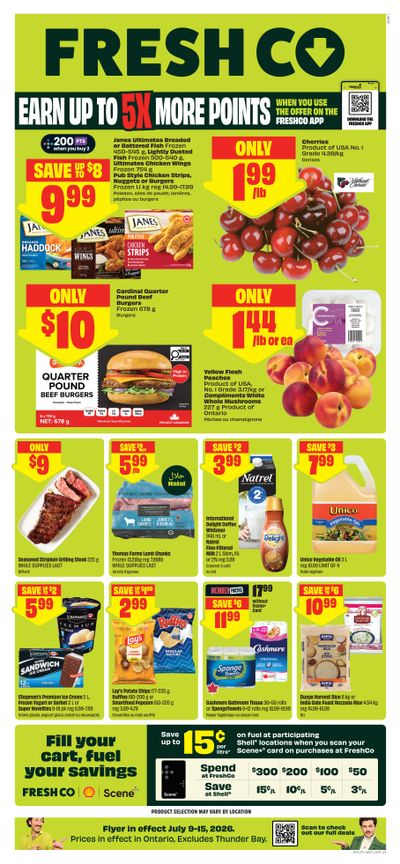 FreshCo (ON) Flyer July 9 to 15 