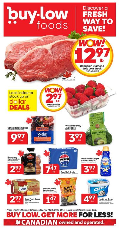 Buy-Low Foods Flyer July 9 to 15