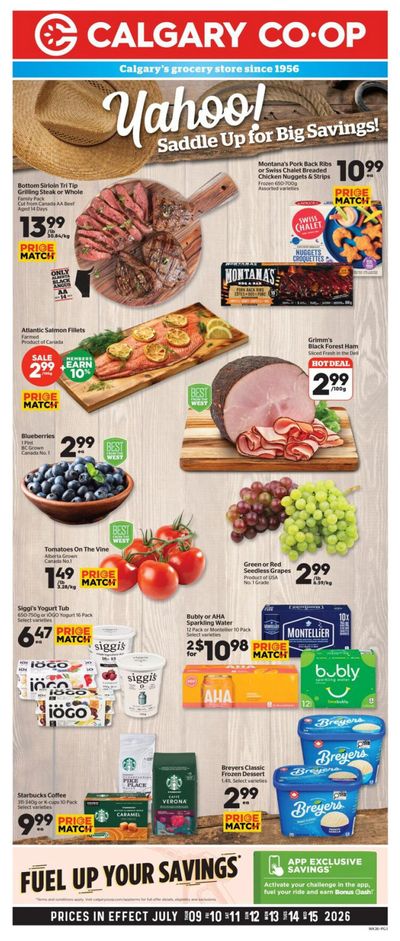 Calgary Co-op Flyer July 9 to 15